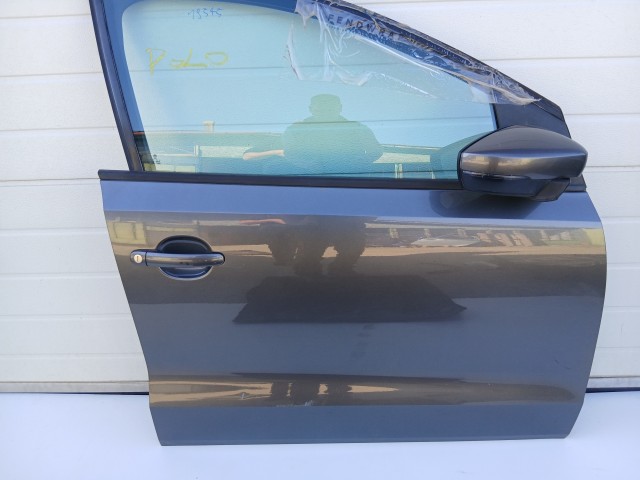 19545 Volkswagen Polo V 6r 2009-2017 Jobb első Ajtó Grafit