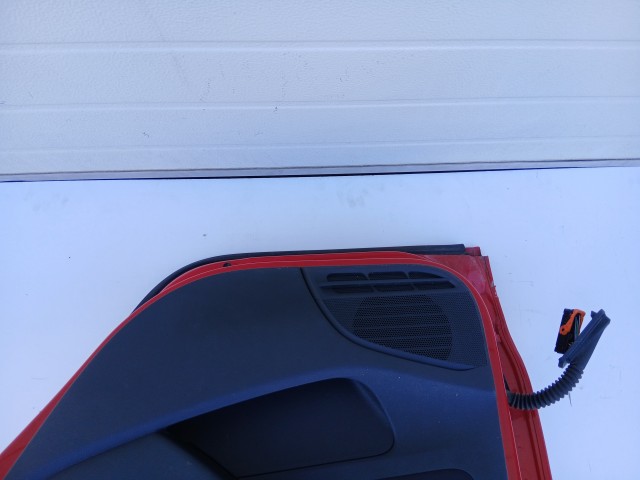 19549 Volkswagen Polo V 6r 2009-2017 Jobb hátsó Ajtó Piros