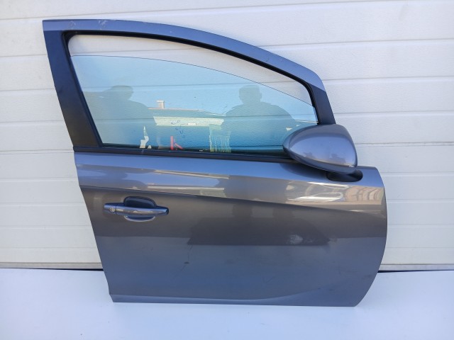 19556 Opel Corsa E 2014- 2014-2019 Jobb első Ajtó Grafit