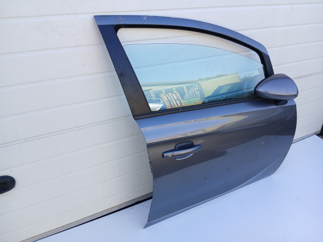 19556 Opel Corsa E 2014- 2014-2019 Jobb első Ajtó Grafit