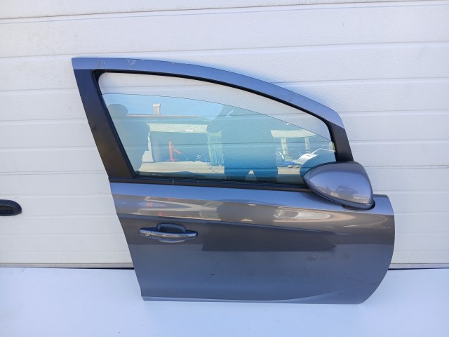 19556 Opel Corsa E 2014- 2014-2019 Jobb első Ajtó Grafit
