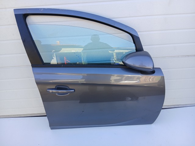 19556 Opel Corsa E 2014- 2014-2019 Jobb első Ajtó Grafit