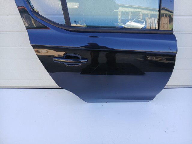 19557 Opel Corsa E 2014-2019 Jobb hátsó Ajtó Fekete Y22c 5 ajtós