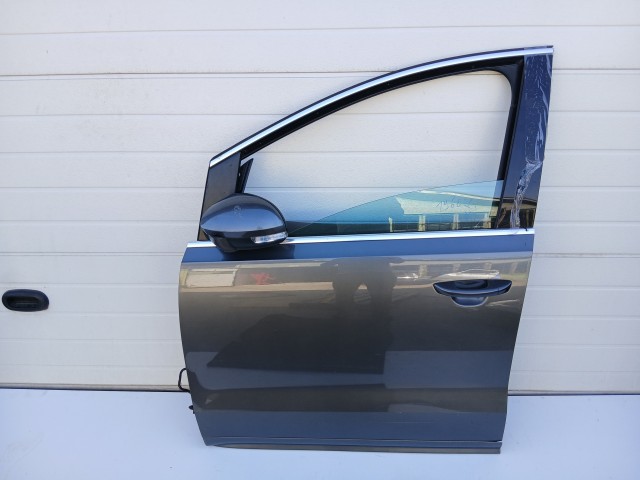 19607 Volkswagen Sharan 7n 2010-2022 Bal első Ajtó Grafit