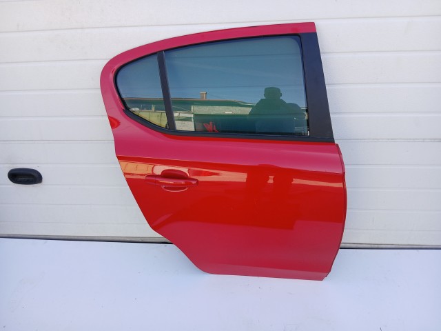 19601 Opel Corsa E 2014-2019 Jobb hátsó Ajtó Z50b Piros
