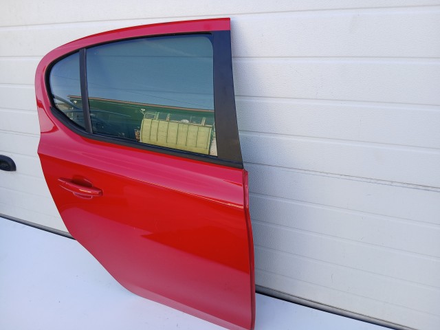 19601 Opel Corsa E 2014-2019 Jobb hátsó Ajtó Z50b Piros