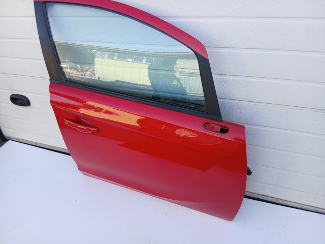 19619 Opel Corsa E 2014-2019 Jobb első Ajtó Piros Z50b