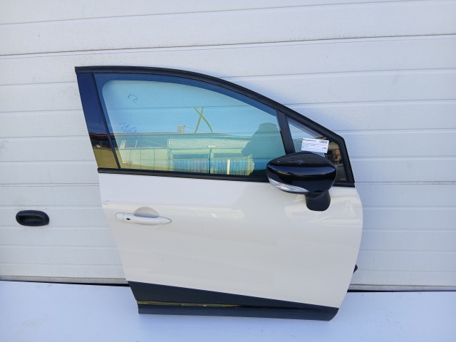 19620 Renault Captur 2013-2019 Jobb első Ajtó Fehér