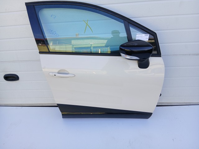 19620 Renault Captur 2013-2019 Jobb első Ajtó Fehér