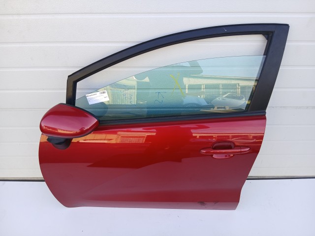 19629 Kia Rio III.(UB) 2011-2017 Bal első Ajtó Bordó
