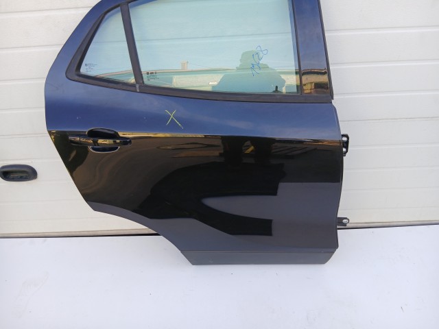 19628 Opel Mokka 2012-2019 Jobb hátsó Ajtó Fekete Z22c