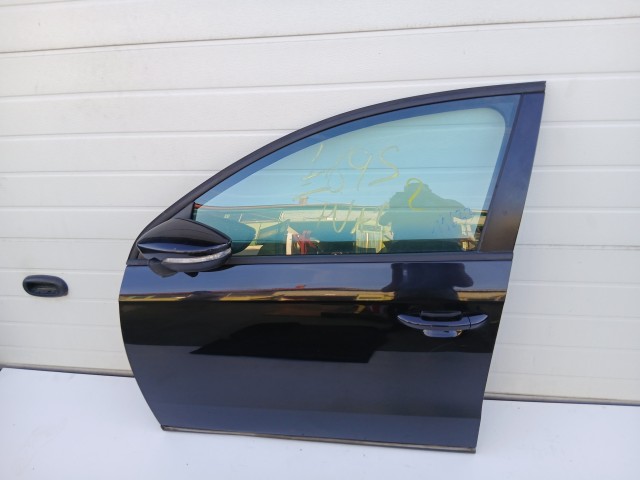 19633 Volkswagen Passat B7 2010-2014 Bal első Ajtó Fekete Lc9x