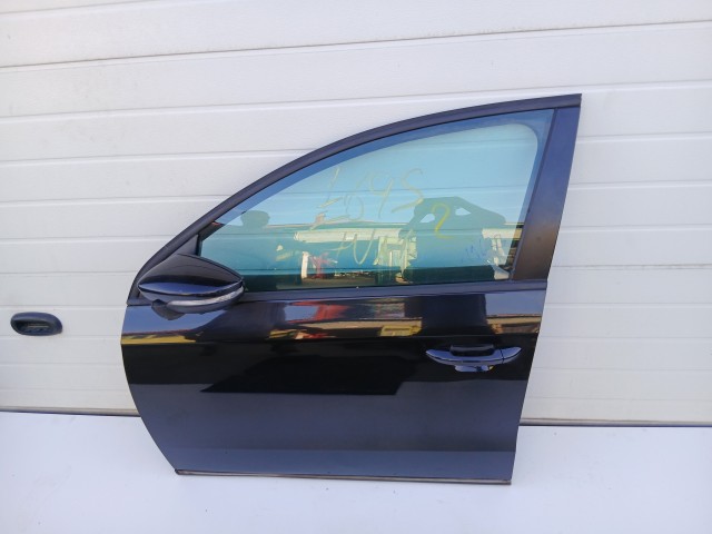 19633 Volkswagen Passat B7 2010-2014 Bal első Ajtó Fekete Lc9x