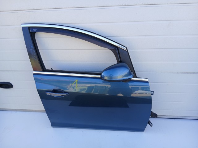 19667 Opel Astra J 2009-2015 Jobb első Ajtó Kék Z22s
