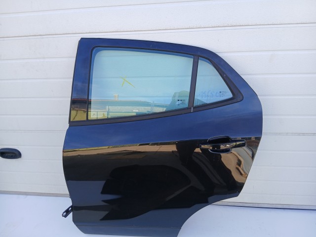 19650 Opel Mokka 2012-2019 Bal hátsó Ajtó Fekete Z22c