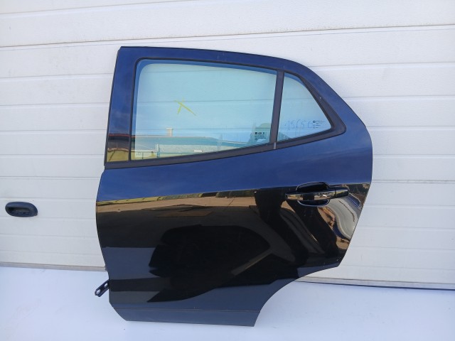19650 Opel Mokka 2012-2019 Bal hátsó Ajtó Fekete Z22c
