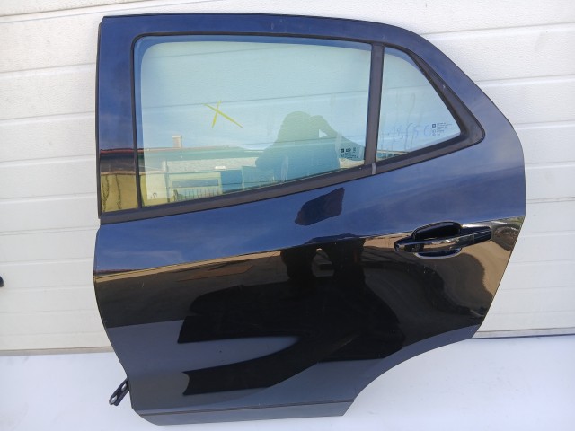 19650 Opel Mokka 2012-2019 Bal hátsó Ajtó Fekete Z22c