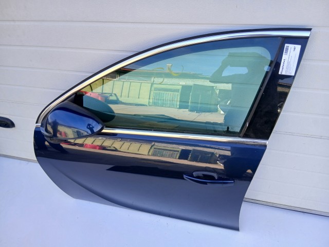 19664 Opel Insignia 2008-2016 Bal első Ajtó Kék 