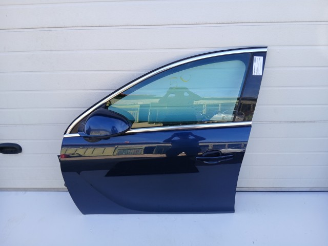 19664 Opel Insignia 2008-2016 Bal első Ajtó Kék 