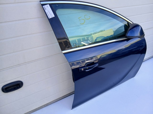19663 Opel Insignia 2008-2016 Jobb első Ajtó Kék