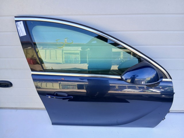 19663 Opel Insignia 2008-2016 Jobb első Ajtó Kék