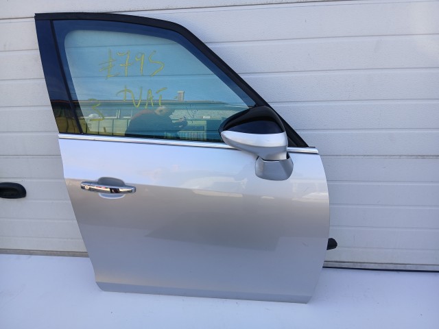 19662 Opel Zafira C 2011-2017 Jobb első Ajtó Ezüst  Z176