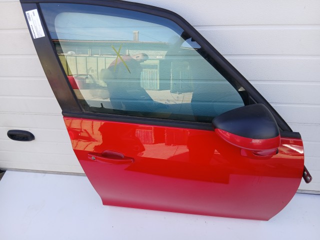 19661 Opel Zafira C 2011-2017 Jobb első Ajtó Piros Z50b