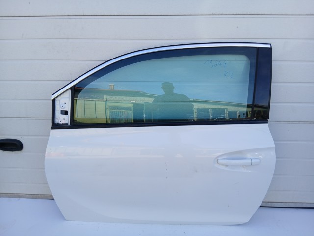 19644 Opel Astra J 2009-2015 GTC Bal első Ajtó Fehér Y40r