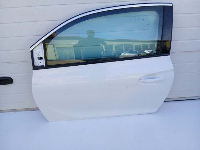 19644 Opel Astra J 2009-2015 GTC Bal első Ajtó Fehér Y40r