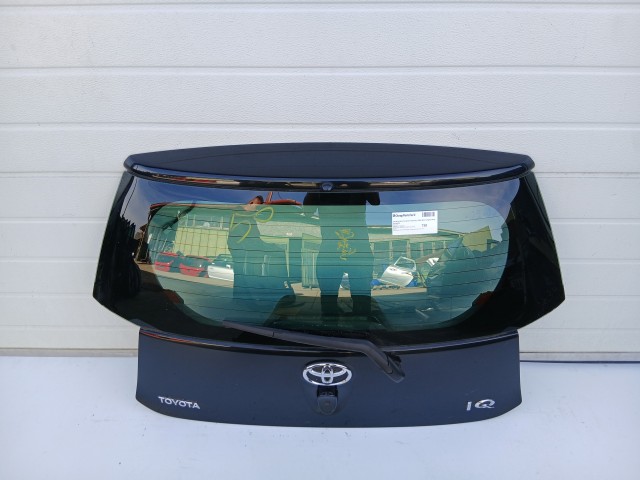 19686 Toyota IQ 2009-2015 Csomagtérajtó Használt  Fekete