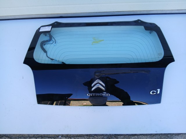 19788 Citroen C1 Feel mk2 2014-2018 Csomagtérajtó Használt  Fekete
